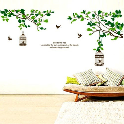 DIY Fashion Self Adhesive PVC Removable Wall Stickers / House Interior Decoration Pictures -Birds Return, Size: 90cm x 60cm-garmade.com