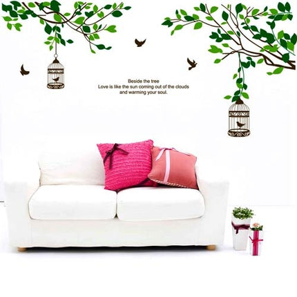 DIY Fashion Self Adhesive PVC Removable Wall Stickers / House Interior Decoration Pictures -Birds Return, Size: 90cm x 60cm-garmade.com