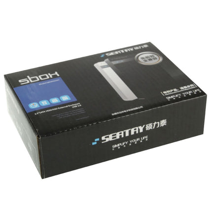 2.5 inch SATA HDD / SSD External Enclosure, Tool Free, USB 3.0 Interface(Black)-garmade.com