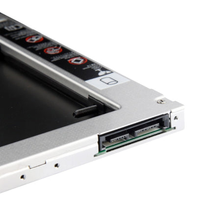 2.5 inch Universal Second HDD Caddy, SATA to SATA HDD Hard Drive Caddy, Thickness: 12.7mm-garmade.com