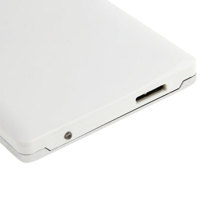 High Speed 2.5 inch HDD SATA & IDE External Case, Support USB 3.0(White)-garmade.com