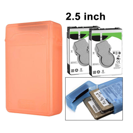 2.5 inch HDD Store Tank, Support 2x 2.5 inches IDE/SATA HDD(Orange)-garmade.com
