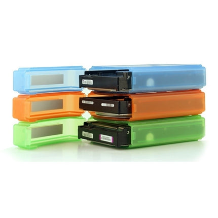 3.5 inch Hard Drive Disk HDD SATA IDE Plastic Storage Box Enclosure Case(Green)-garmade.com
