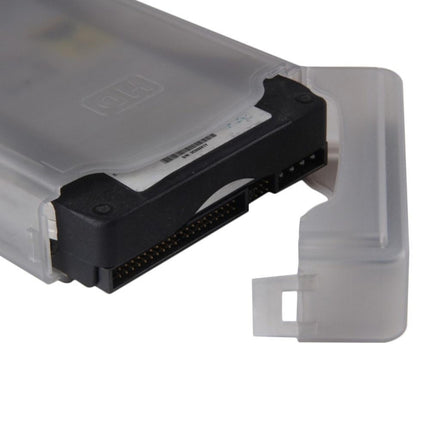 3.5 inch Hard Drive Disk HDD SATA IDE Plastic Storage Box Enclosure Case(Grey)-garmade.com