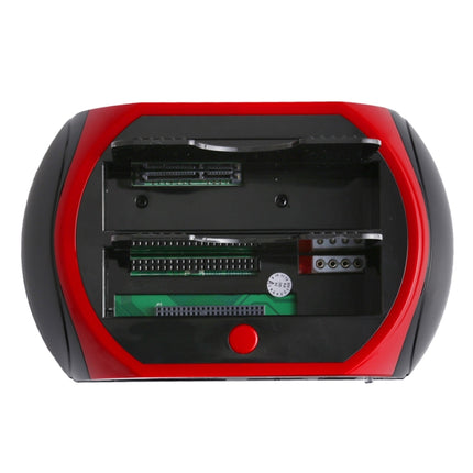 All in 1 Dual 2.5 inch/3.5 inch SATA/IDE HDD Dock Station with Card Reader & Hub-garmade.com