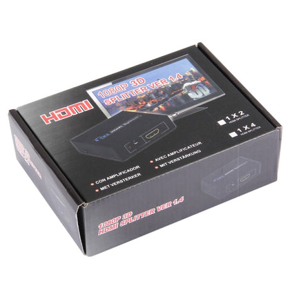 HDV-9812 Mini HD 1080P 1x2 HDMI V1.4 Splitter for HDTV / STB/ DVD / Projector / DVR-garmade.com