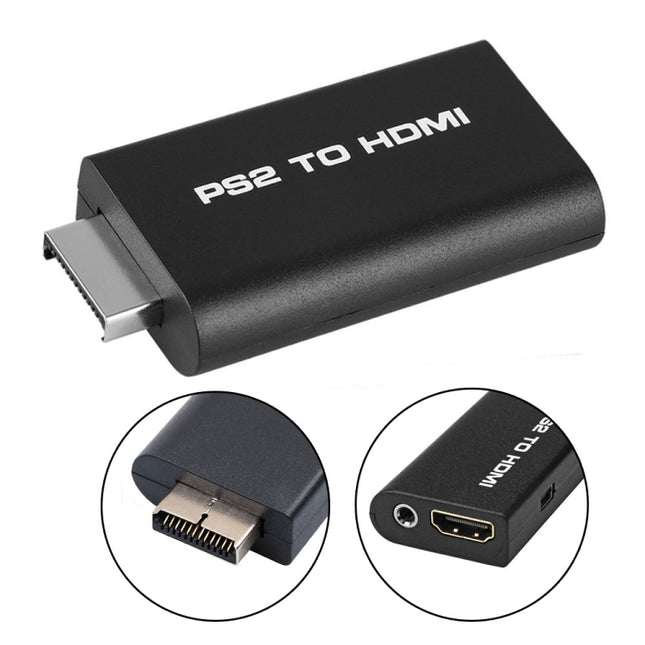 Mini PS2 to HDMI Box Audio Video Digital Converter Adapter-garmade.com