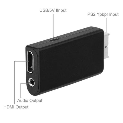 Mini PS2 to HDMI Box Audio Video Digital Converter Adapter-garmade.com