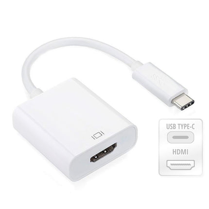 15cm USB-C / Type-C 3.1 Male to HDMI Female Adapter Cable, For Macbook 12 inch / Chromebook Pixel 2015-garmade.com