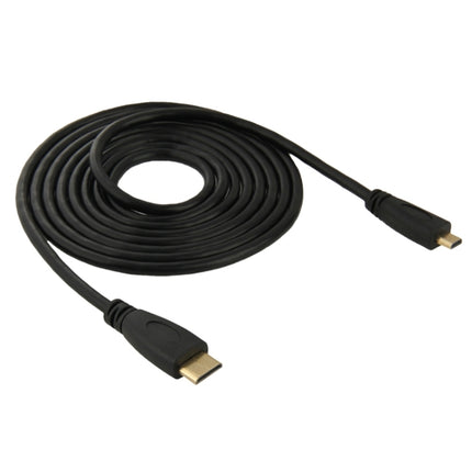 1.8m Mini HDMI Male to Micro HDMI Male Adapter Cable-garmade.com