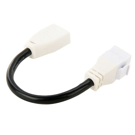 15cm High Speed V1.4 HDMI 19 Pin Female to HDMI 19 Pin Female Connector Adapter Cable-garmade.com
