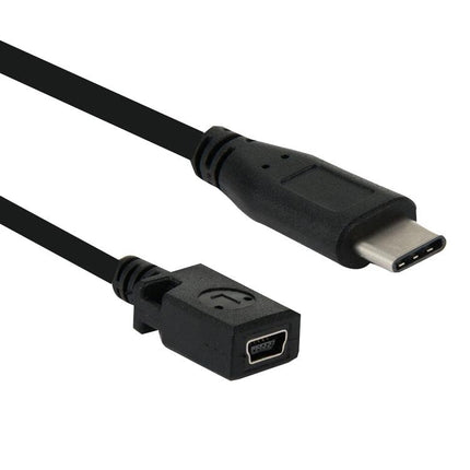 USB-C / Type-C 3.0 Male to Mini USB Female Cable Adapter-garmade.com