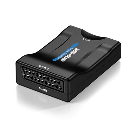 MINI MHL/HDMI TO SCART Video Converter Scaler(Black)-garmade.com