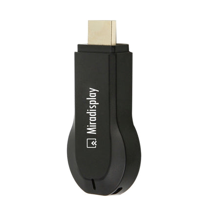 Miradisplay WiFi HDMI Display Dongle / Miracast Airplay DLNA Display Receiver Dongle(Black)-garmade.com