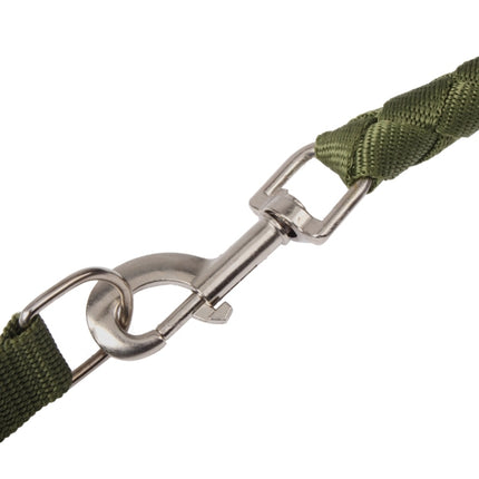Durable Harness Lead Leash Traction Rope Dog Safety Rope Chain for Dog Pet, Length: 1.0m(Army Green)-garmade.com