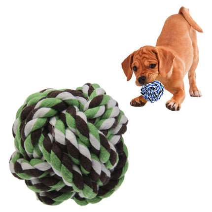 Cotton Rope Ball for Pets / Dog Cat Toy, Diameter 7.5cm (Random Color Delivery)-garmade.com