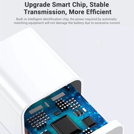 Original US Socket Plug USB Charger(White)-garmade.com