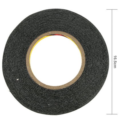 1mm 3M Double Sided Adhesive Sticker Tape for iPhone / Samsung / HTC Mobile Phone Touch Panel Repair, Length: 50m(Black)-garmade.com