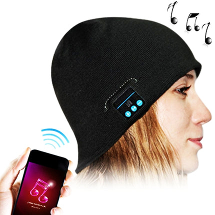 Bluetooth Headset Warm Winter Hat for iPhone 5 & 5S / iPhone 4 & 4S and Other Bluetooth Devices-garmade.com