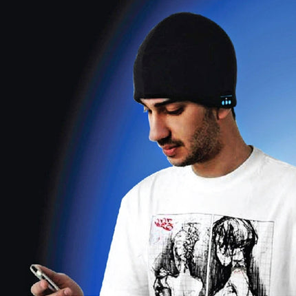 Bluetooth Headset Warm Winter Hat for iPhone 5 & 5S / iPhone 4 & 4S and Other Bluetooth Devices-garmade.com