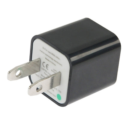 US Plug USB Charger(Black)-garmade.com