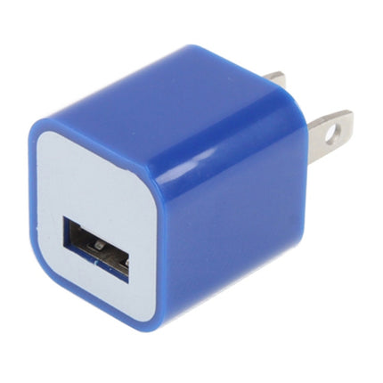US Plug USB Charger(Dark Blue)-garmade.com