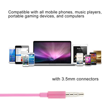 3.5mm Stereo Electroplating Wire Control Earphone for Android Phones / PC / MP3 Player / Laptops(Coffee)-garmade.com
