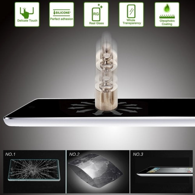 0.4mm 9H+ Surface Hardness 2.5D Explosion-proof Tempered Glass Film for iPad air 1/2 iPad Pro 9.7 / iPad 5/6/7 9.7 inch-garmade.com