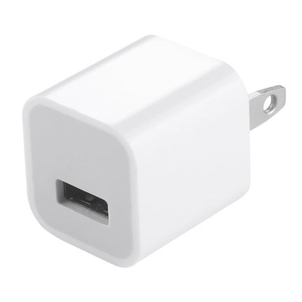 High Quality 5V / 1A US Socket USB Charger Adapter For iPhone, Galaxy, Huawei, Xiaomi, LG, HTC and Other Smart Phones, Rechargeable Devices(White)-garmade.com