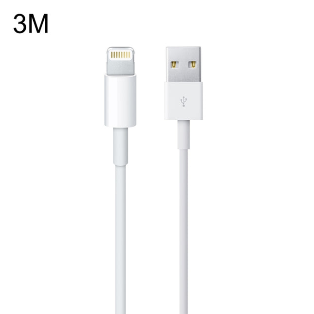 USB Sync Data / Charging Cable for iPhone, iPad, Length: 3m-garmade.com
