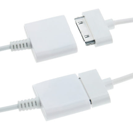 15cm 8 Pin Male to 30 Pin Female Adapter Cable(White)-garmade.com