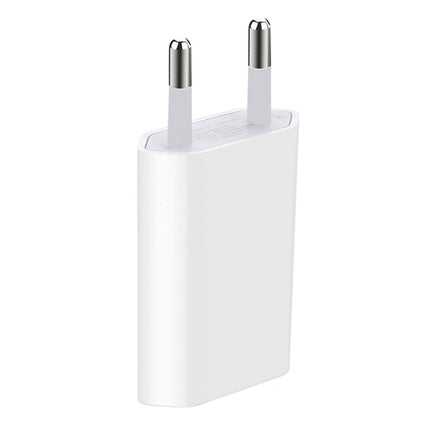 5V / 1A EU Socket USB Charger Adapter For iPhone, Galaxy, Huawei, Xiaomi, LG, HTC and Other Smart Phones, Rechargeable Devices(White)-garmade.com