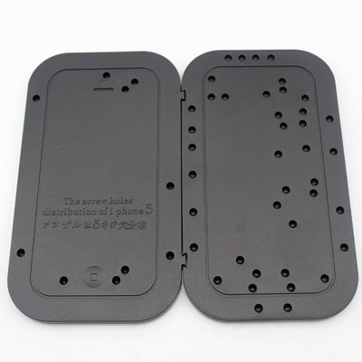 High Quality Mobile Phone Repair Disassemble Screw Plate Tool for iPhone 5(Black)-garmade.com