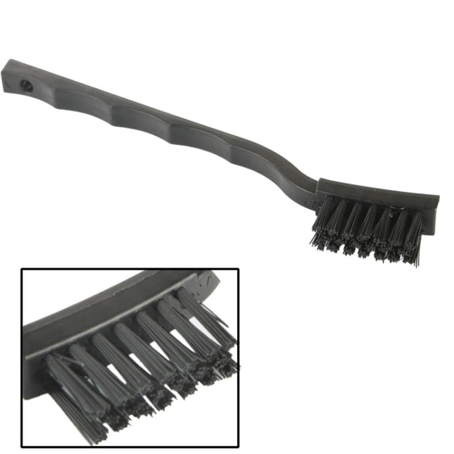 17.5cm Electronic Component Curved Anti-static Brush(Black)-garmade.com