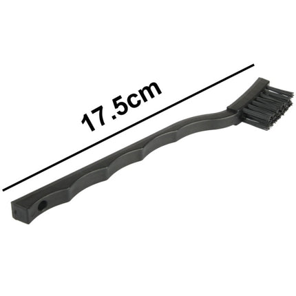 17.5cm Electronic Component Curved Anti-static Brush(Black)-garmade.com