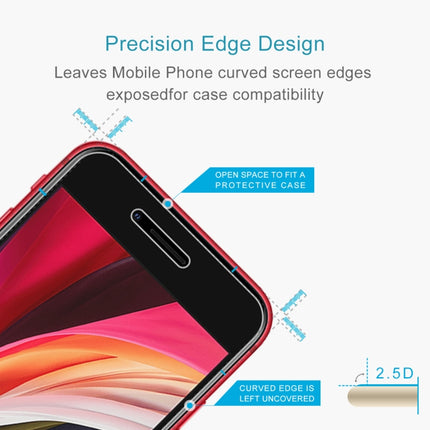 10 PCS for iPhone SE & 5 & 5S & 5C 0.26mm 9H Surface Hardness 2.5D Explosion-proof Tempered Glass Screen Film-garmade.com