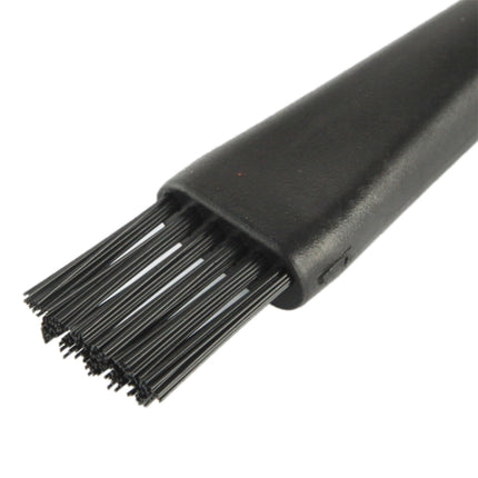 Electronic Component 11 Beam Round Handle Antistatic Cleaning Brush, Length: 14.8cm(Black)-garmade.com