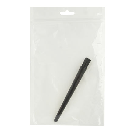 Electronic Component 7 Beam Round Handle Antistatic Cleaning Brush, Length: 12.2cm(Black)-garmade.com