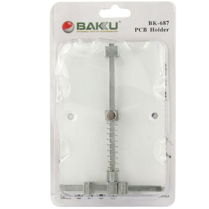 BAKU Stainless Steel Mobile Phone PCB Holder, Support Card Repair (BK-687)-garmade.com