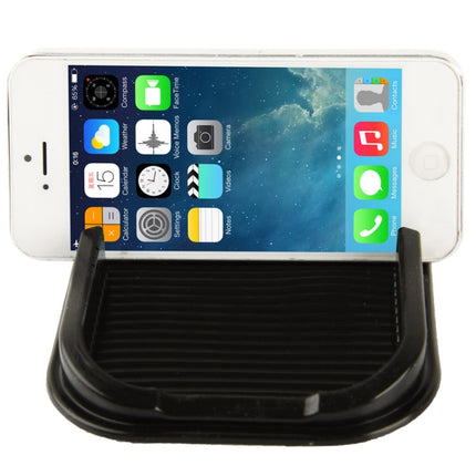 Car Dashboard Anti-skid Magic Sticky Silicone Gel Pad / Holder , For iPhone, Galaxy, Sony, Lenovo, HTC, Huawei, and other Smartphones(Black)-garmade.com