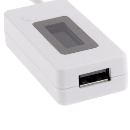 KCX-017 Mini Mobile Power Capacity Tester(White)-garmade.com