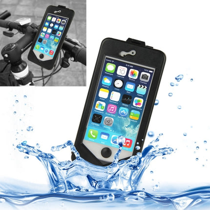 360 Degree Rotation 3 Layer (Plastic + Touch Panel Screen + Silicone Tray) Combination Bicycle Holder for iPhone 5 & 5S-garmade.com