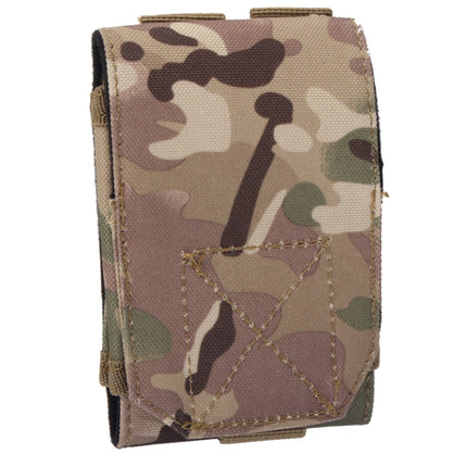 Army Combat Travel Utility Hook and Loop Fastener Belt Pouch Bum Bag Mobile Phone Money (Camouflage)(Coffee)-garmade.com