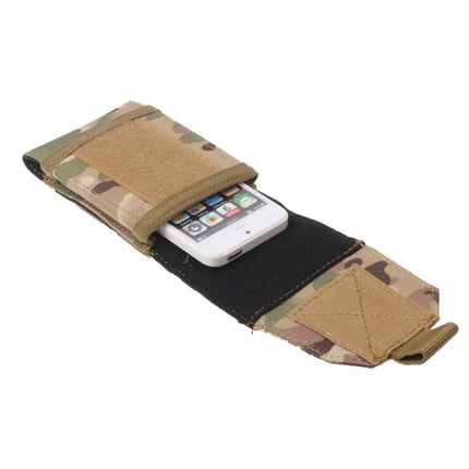 Army Combat Travel Utility Hook and Loop Fastener Belt Pouch Bum Bag Mobile Phone Money (Camouflage)(Coffee)-garmade.com