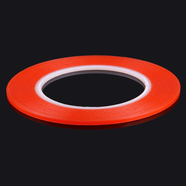 3mm width 3M Double Sided Adhesive Sticker Tape for iPhone / Samsung / HTC Mobile Phone Touch Panel Repair, Length: 25m (Red)-garmade.com
