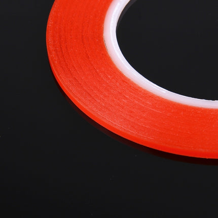 3mm width 3M Double Sided Adhesive Sticker Tape for iPhone / Samsung / HTC Mobile Phone Touch Panel Repair, Length: 25m (Red)-garmade.com