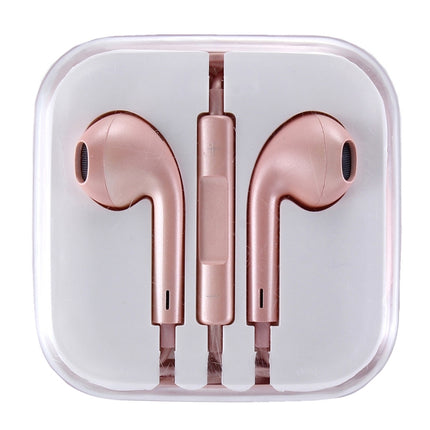 EarPods Wired Headphones Earbuds with Wired Control & Mic(Rose Gold)-garmade.com