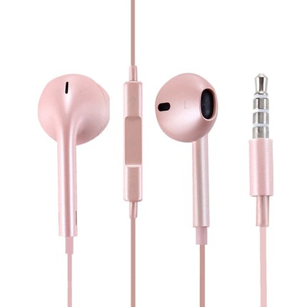 EarPods Wired Headphones Earbuds with Wired Control & Mic(Rose Gold)-garmade.com