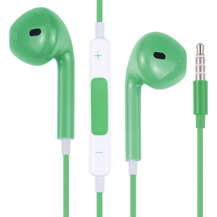 EarPods Wired Headphones Earbuds with Wired Control & Mic(Green)-garmade.com