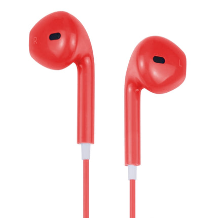 EarPods Wired Headphones Earbuds with Wired Control & Mic(Red)-garmade.com